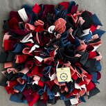 Snuffelkussen vierkant mix