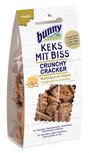Bunny nature crunchy cracker meelworm / kaas Bunny nature crunchy cracker meelworm / kaas