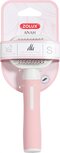 Zolux Anah Slickerborstel Soft Roze / Wit S 6,5X3,5X16 CM Zolux Anah Slickerborstel Soft Roze / Wit S 6,5X3,5X16 CM