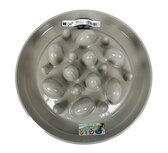 Happy Pet Mad About Pets Voerbak Cactus Slow Feeder Mokka 32X32X7 CM Happy Pet Mad About Pets Voerbak Cactus Slow Feeder Mokka 32X32X7 CM